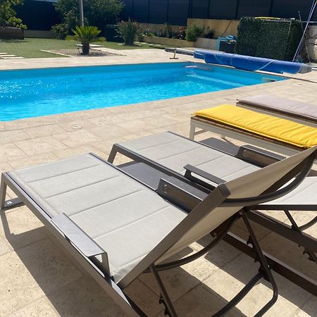 Detente Bas De Villa Jacuzzi, Piscine A 15 Min De Nice Carros Exterior foto
