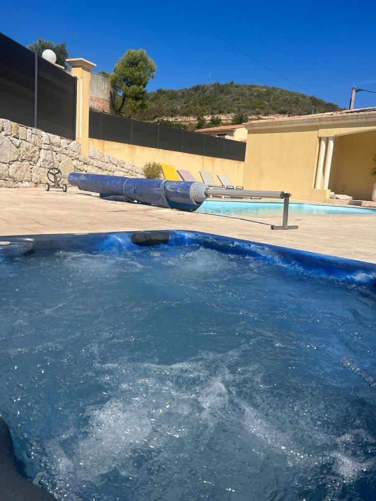 Detente Bas De Villa Jacuzzi, Piscine A 15 Min De Nice Carros Exterior foto